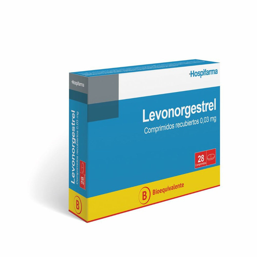 Levonorgestrel Comprimidos Recubiertos 0,03mg – Farmacia El Quimico