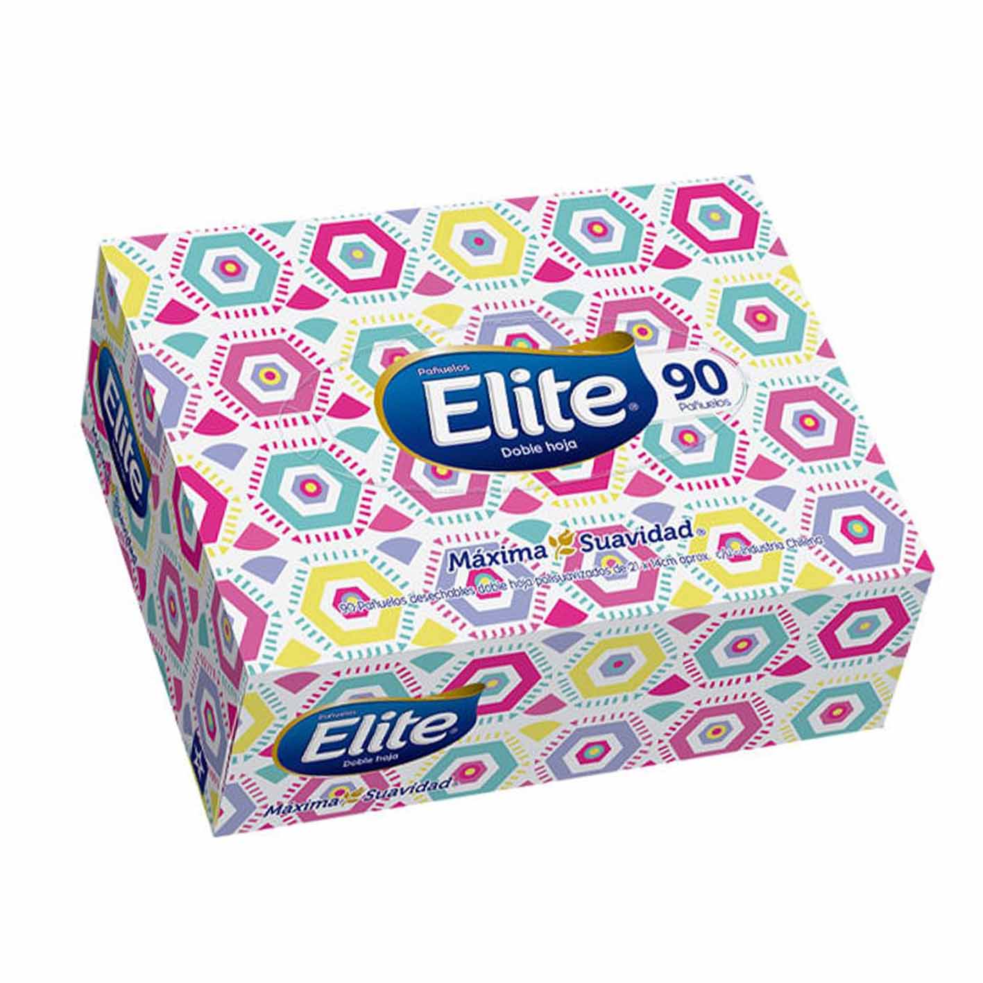 Elite Caja Pañuelos Desechables Diseño – Farmacia El Quimico