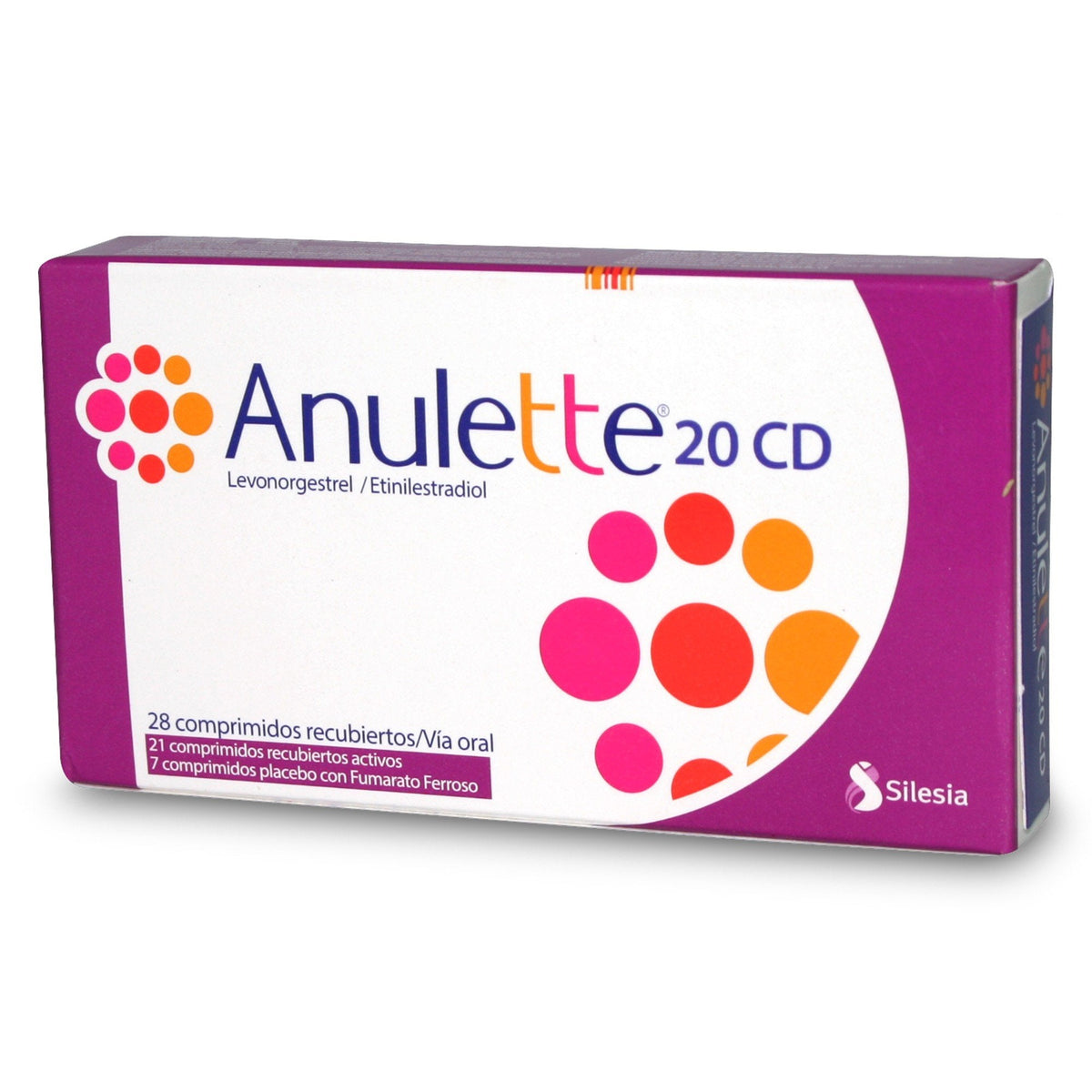 Anulette 20 CD Comprimidos Recubiertos PRONTO VENCIMIENTO
