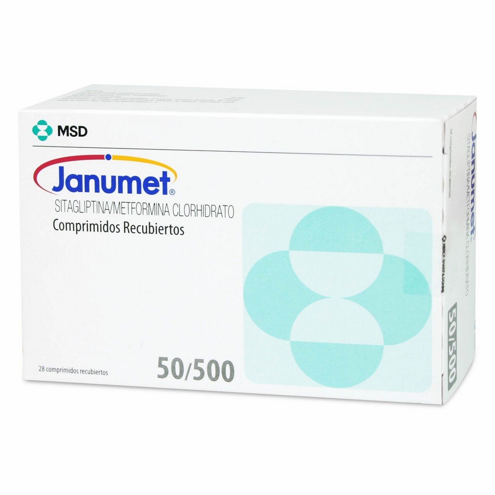Janumet Comprimidos Recubiertos 50/500.