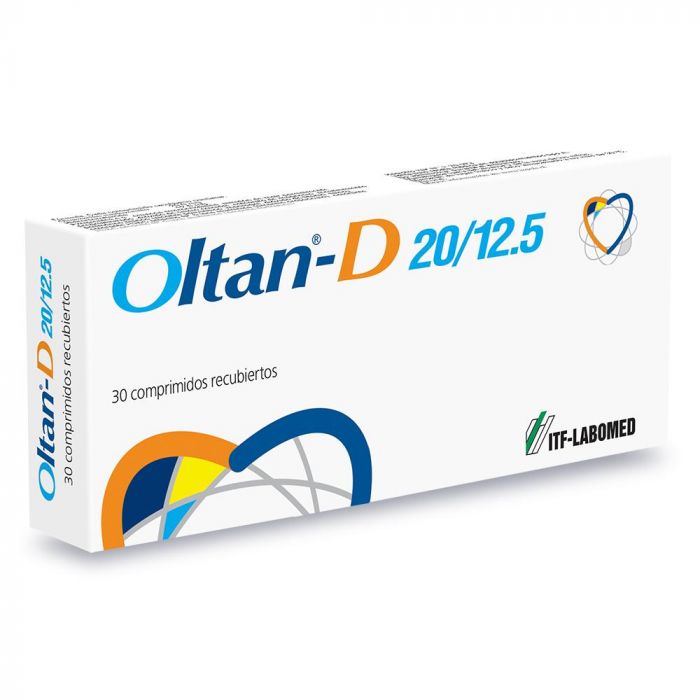 Oltan-D Comprimidos Recubiertos 20/12,5