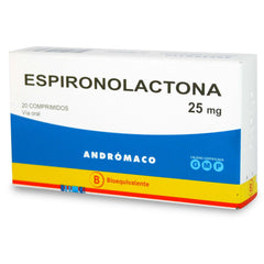 Espironolactona Comprimidos 25mg.
