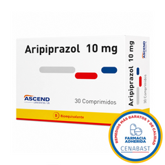 Aripiprazol 10mg 30 Comprimidos Producto Cenabast