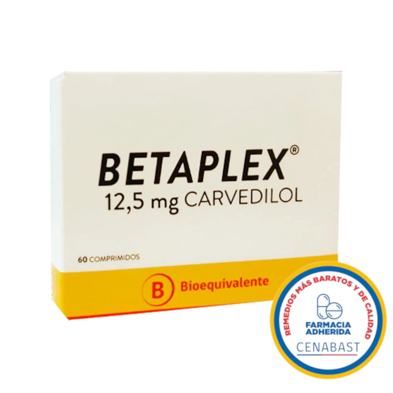 Betaplex 12,5 mg Comprimidos Producto Cenabast