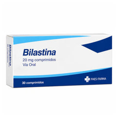 Bilastina 20mg 30 Comprimidos