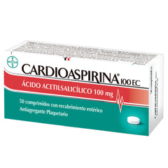 Cardioaspirina 100EC Comprimidos con Recubrimiento Entérico.