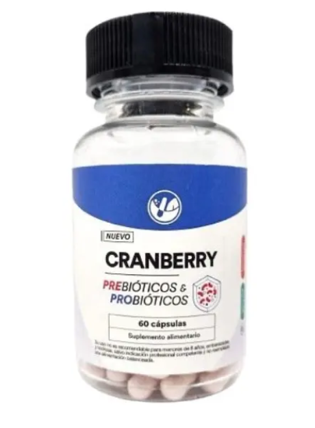 Cranberry Prebióticos & Probióticos Cápsulas