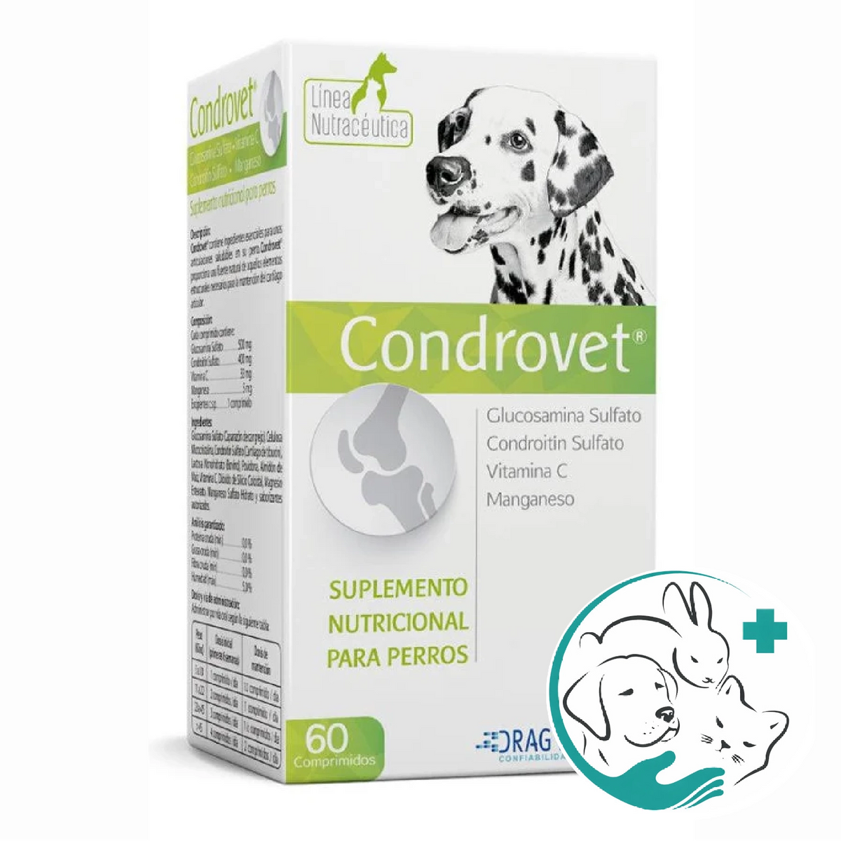 Condrovet 60 Comprimidos