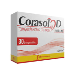 Corasol-D 80/12,5 Comprimidos Recubiertos