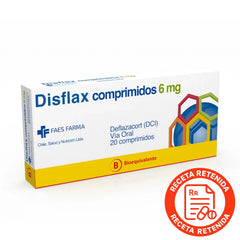 Disflax 6mg 20 Comprimidos  (disponible solo para venta presencial)