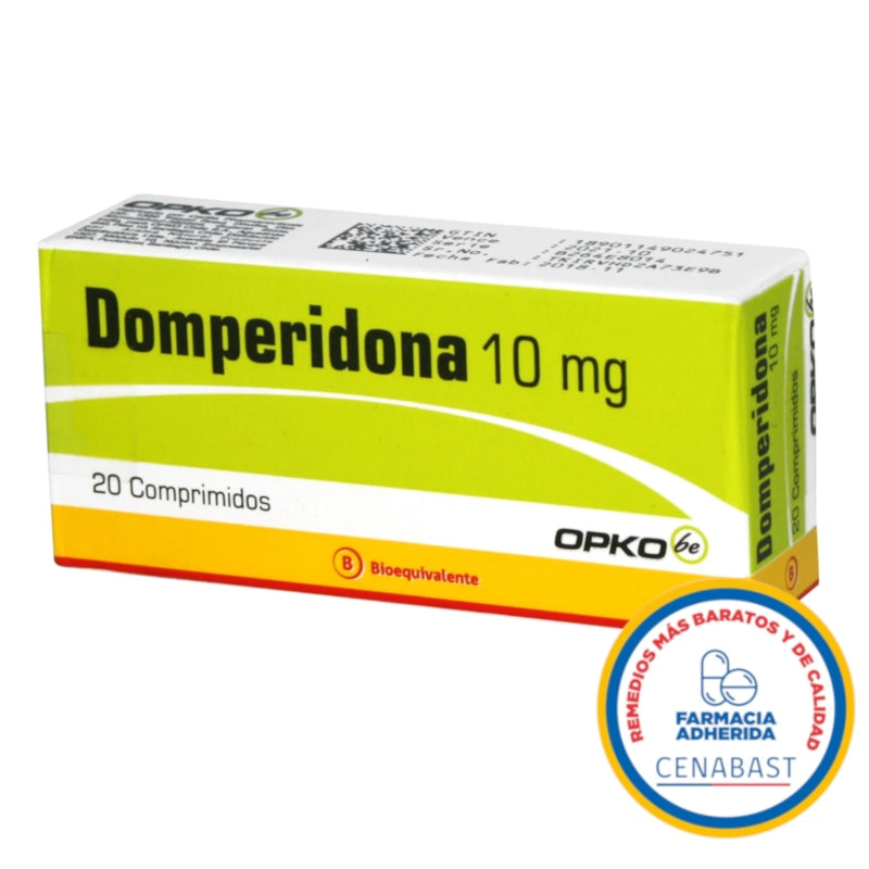 Domperidona Comprimidos 10mg Producto Cenabast