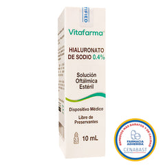 Hialuronato de Sodio Solución Oftálmica 0,4% Cenabast