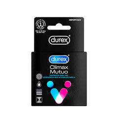 Durex Climax Mutuo 3 Unidades