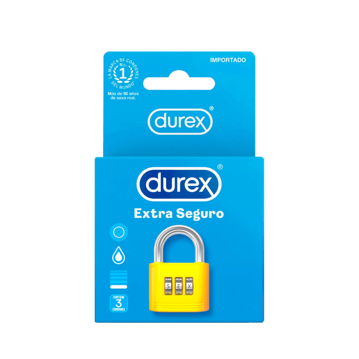 Durex Extra Seguro 3 Unidades