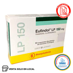 Eufindol LP Comprimidos Recubiertos de Liberación Prolongada 150mg Producto Cenabast (disponible solo para venta presencial)