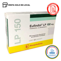 Eufindol LP Comprimidos Recubiertos de Liberación Prolongada 150mg Producto Cenabast