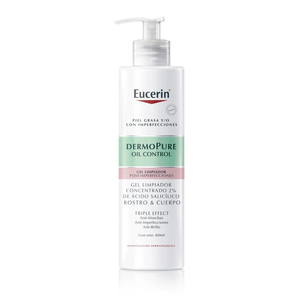 Eucerin Dermopure Triple Effect Gel Limpiador