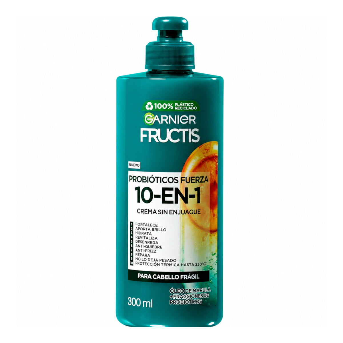 Garnier Fructis Crema para Peinar Probióticos Fuerza 10 en 1