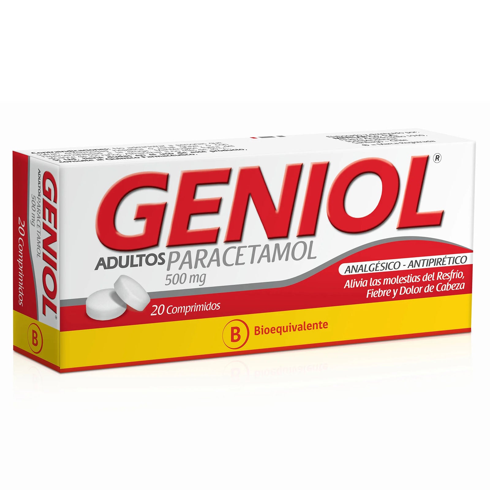 Geniol Comprimidos – Farmacia El Quimico