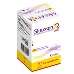 Glucosan XR Comprimidos Recubiertos 750mg