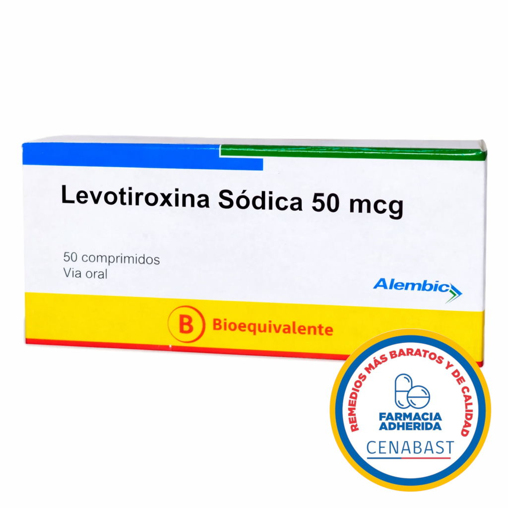 Levotiroxina Comprimidos 50mcg Cenabast