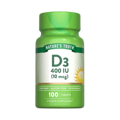 Vitamina D3 400 UI Comprimidos