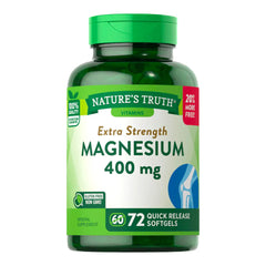 Magnesio 400mg Cápsulas Blandas