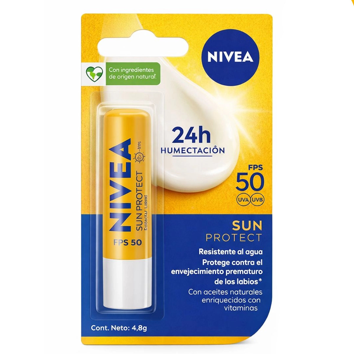 Nivea Labial Lip Care Sun Protect FPS 50