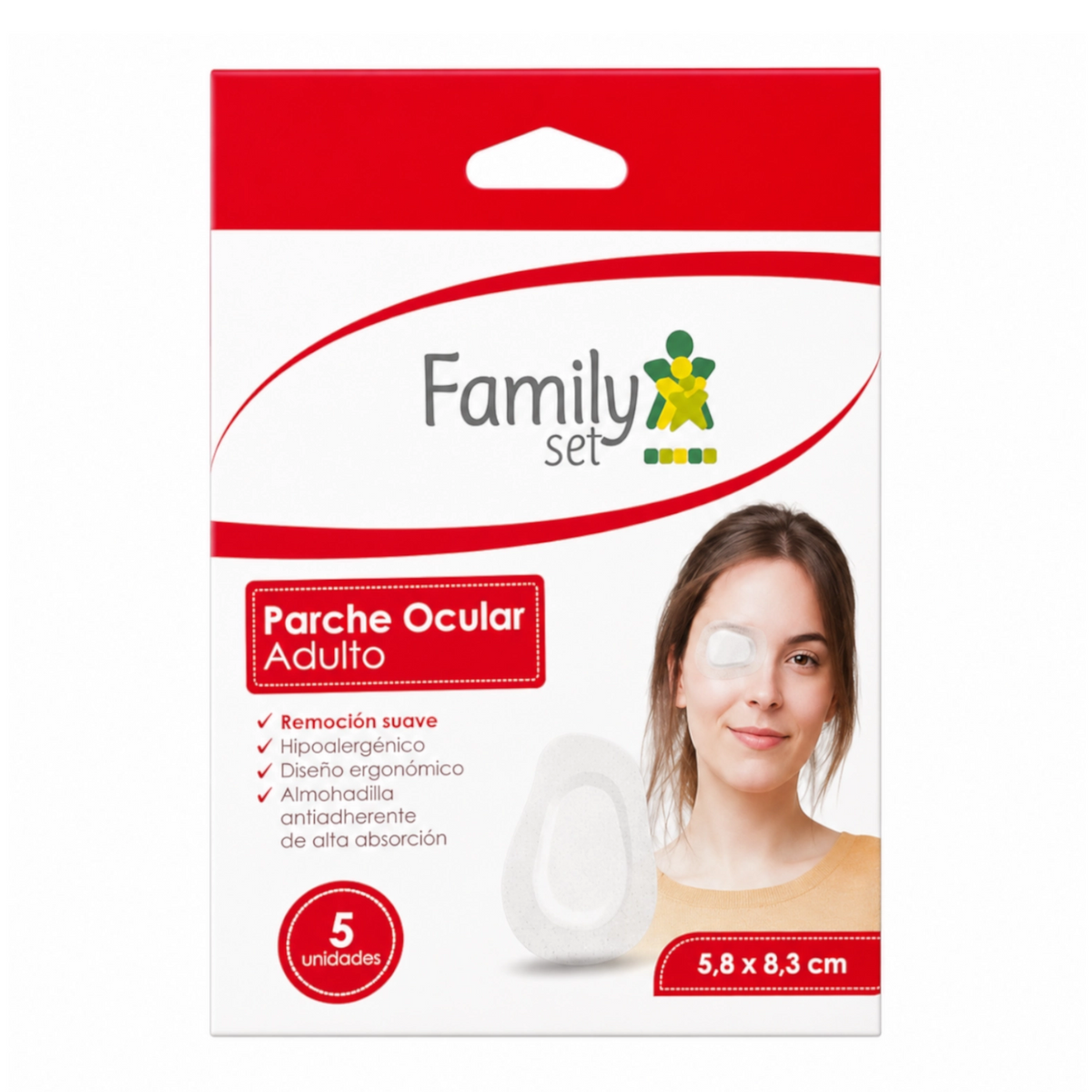 Parche Ocular Adultos - 5 Unidades