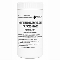 PEG 3350 500 Gramos (RECETARIO MAGISTRAL)