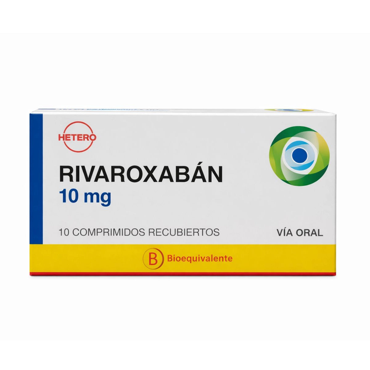 Rivaroxabán 10mg Comprimidos Recubiertos