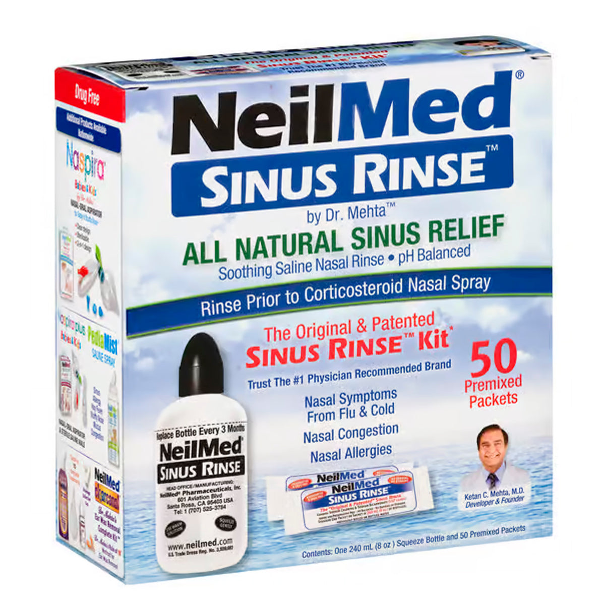 Sinus Rinse Path Sinus Rinse Kit – Farmacia El Quimico