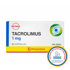 Tacrolimus Cápsulas 1mg Producto Cenabast