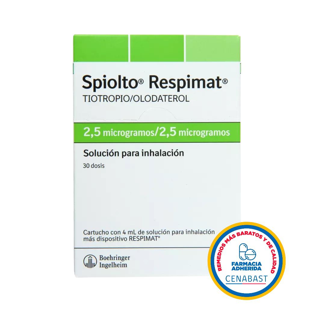 Spiolto Respimat Solución para Inhalación Producto Cenabast