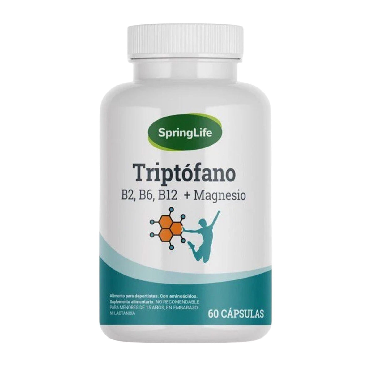 Triptófano + B2 + B6 + B12 + Magnesio Cápsulas