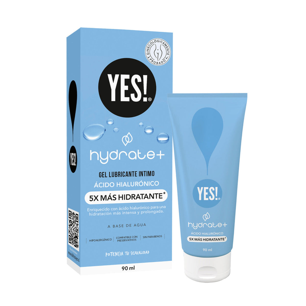 YES! Hydrate Gel Lubricante 90ml