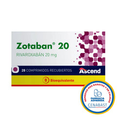 Zotaban 20mg Comprimidos Recubiertos Producto Cenabast