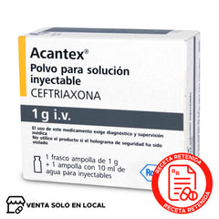 Acantex Solución Inyectable 1g