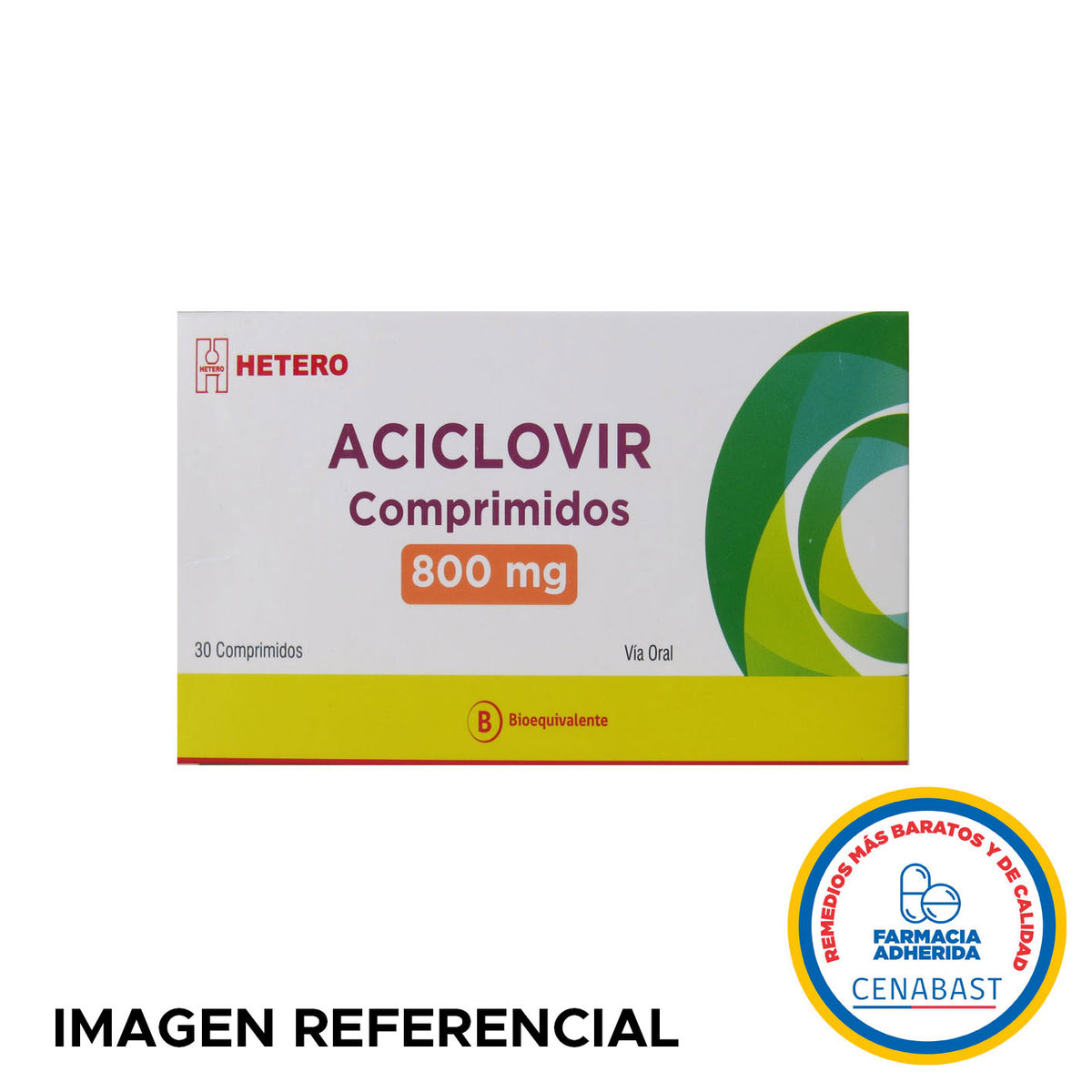 Aciclovir Comprimidos 800mg Producto Cenabast