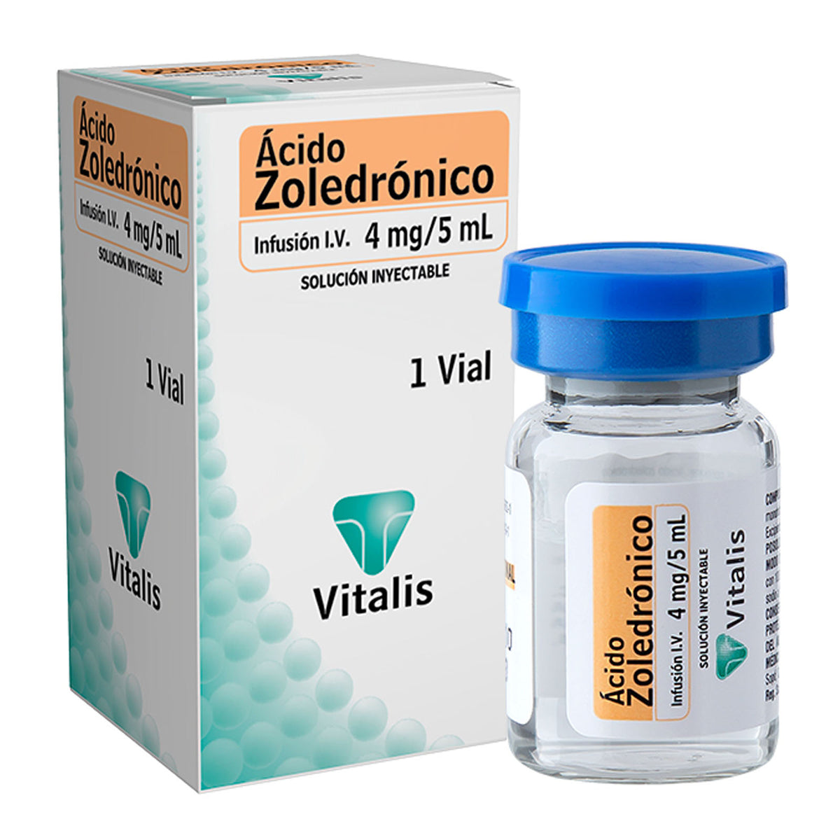 Ácido Zoledrónico 4mg Solución para perfusión