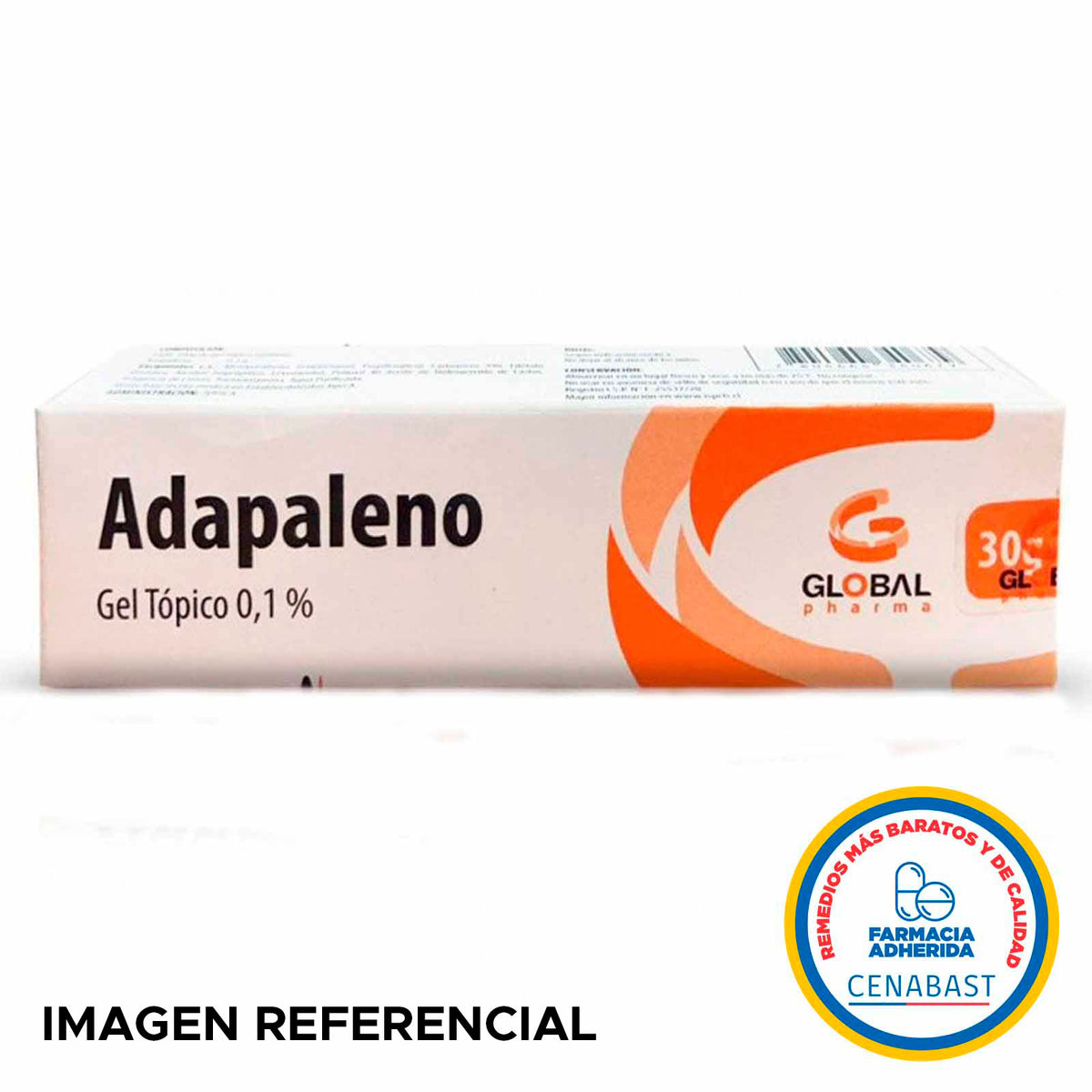 Adapaleno Gel tópico 0,1% Producto Cenabast