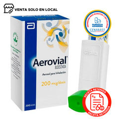 Aerovial Aerosol para Inhalación Producto Cenabast