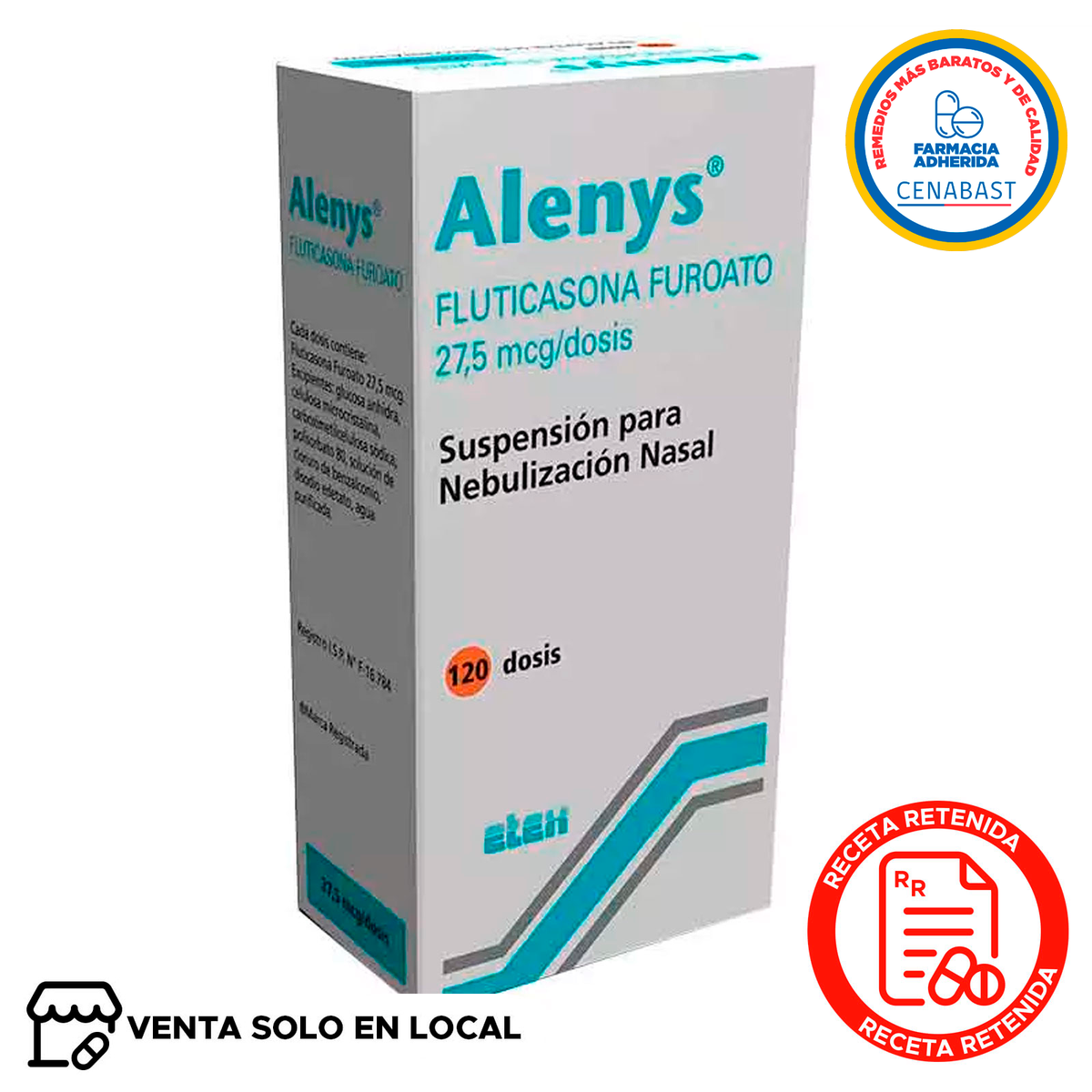 Alenys Nebulizador Nasal Producto Cenabast (disponible solo para venta presencial)
