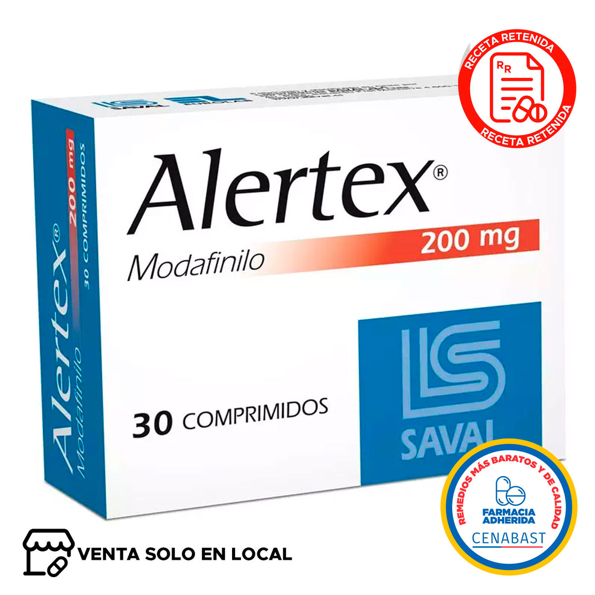 Alertex Comprimidos 200mg Producto Cenabast