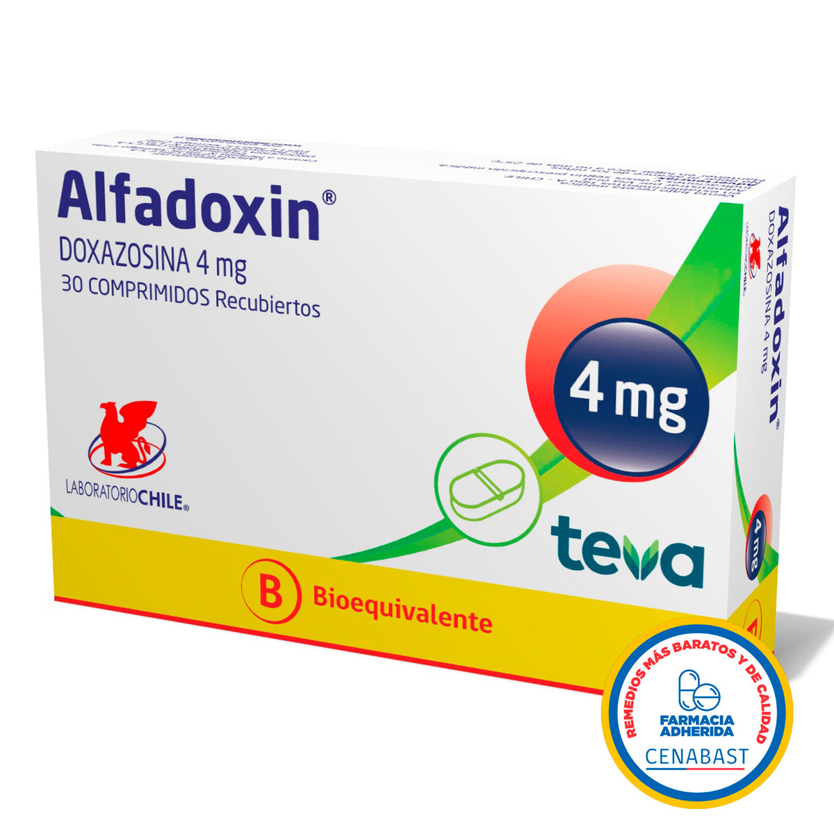 Alfadoxin Comprimidos Recubiertos 4mg Producto Cenabast