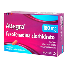 Allegra Comprimidos Recubiertos 180mg