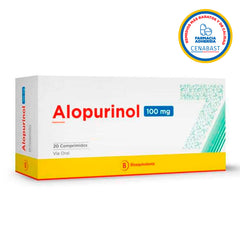 Alopurinol Comprimidos 100mg Producto Cenabast