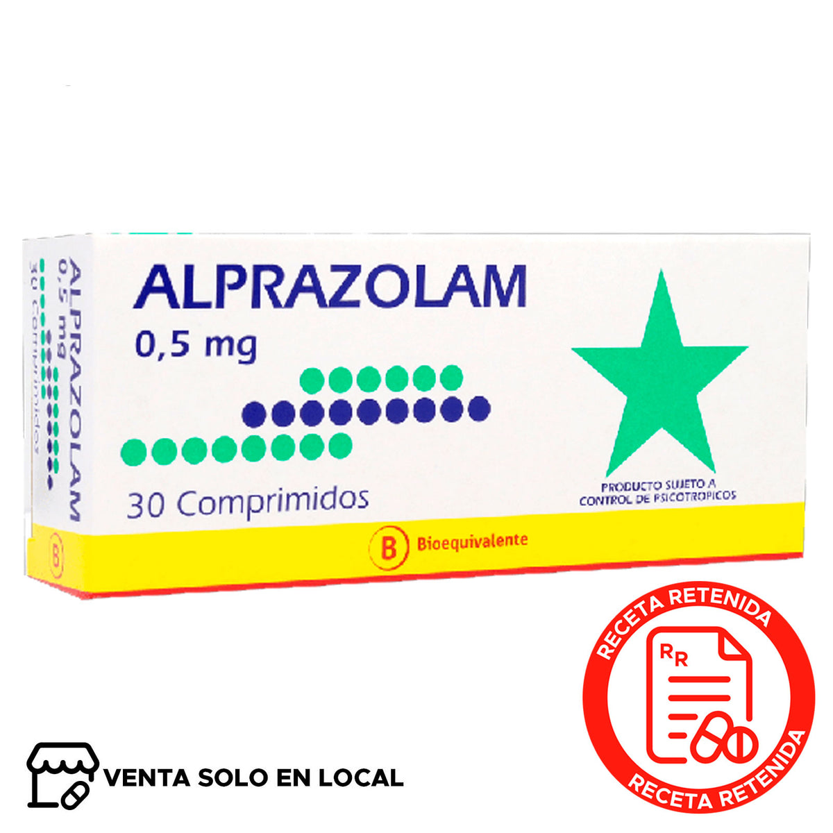 Alprazolam Comprimidos 0,5mg