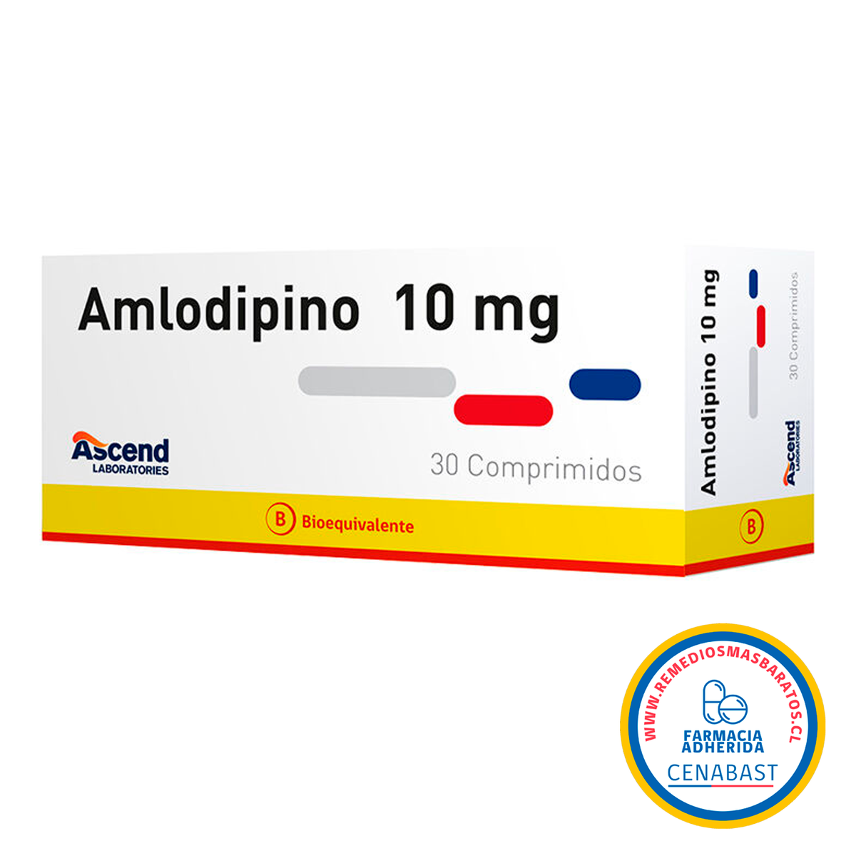 Amlodipino Comprimidos 10mg Producto Cenabast