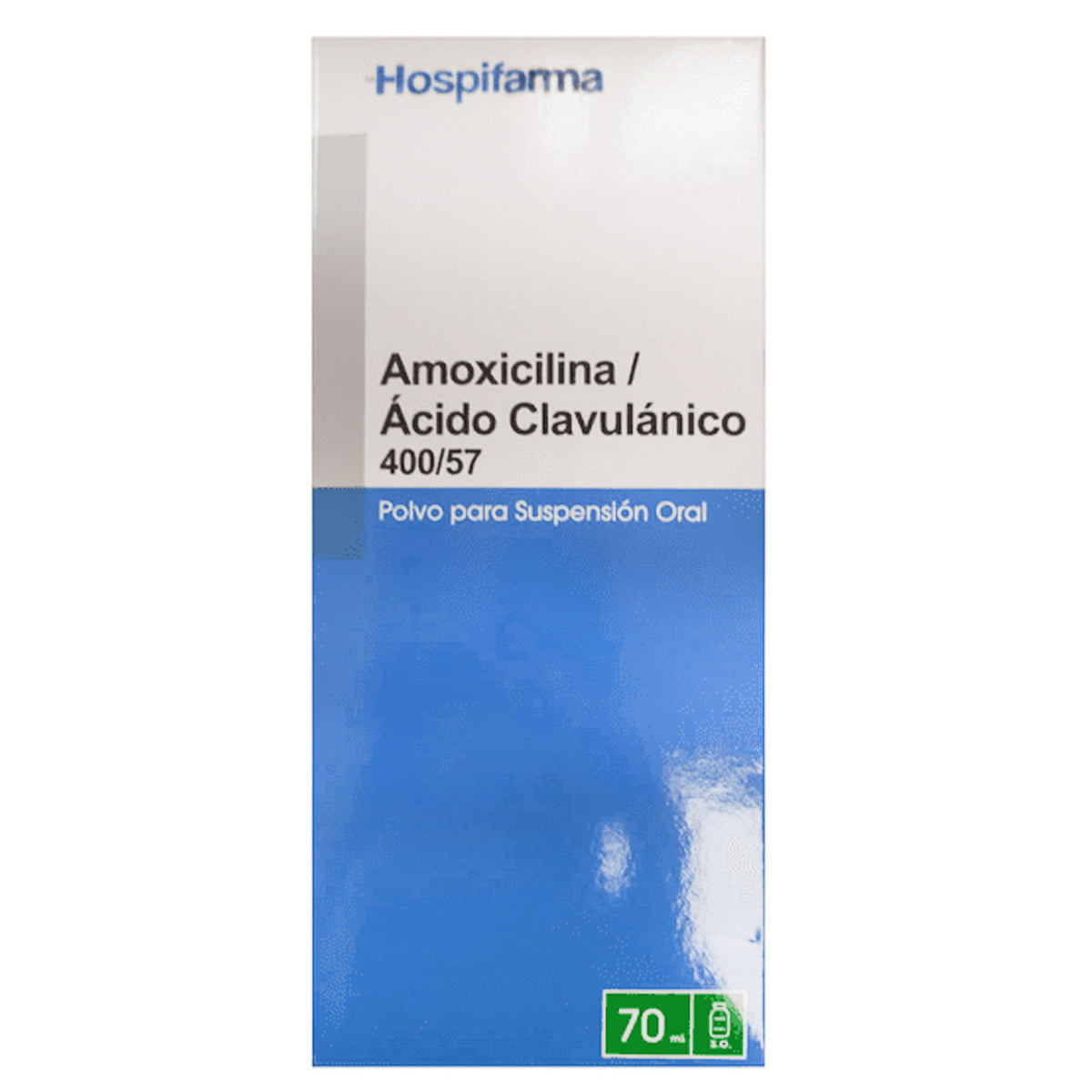 Amoxicilina/Ácido Clavulánico Suspensión Oral 400/57